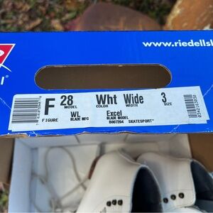 Reidell Excel White Kids Figure Skates